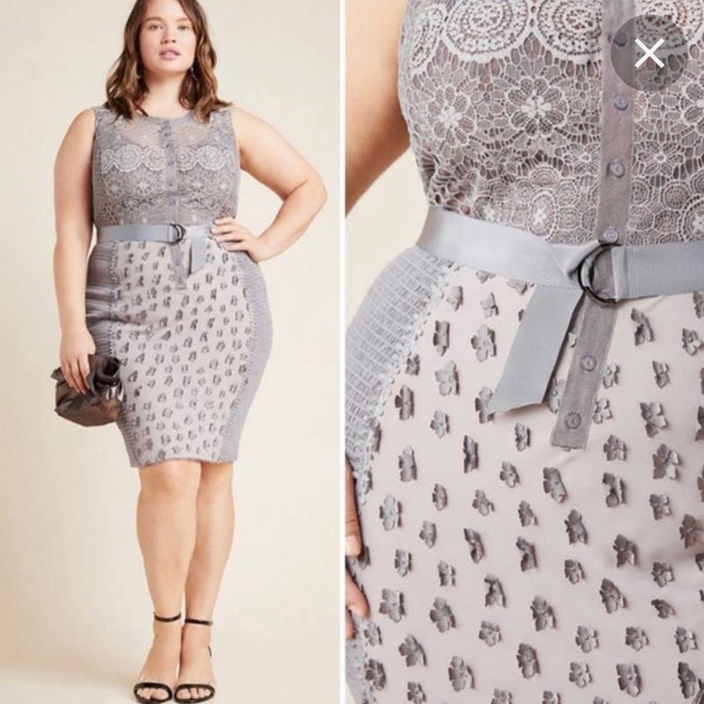 Anthropologie-Byron Lars Gissela sheath dress-Plus.
